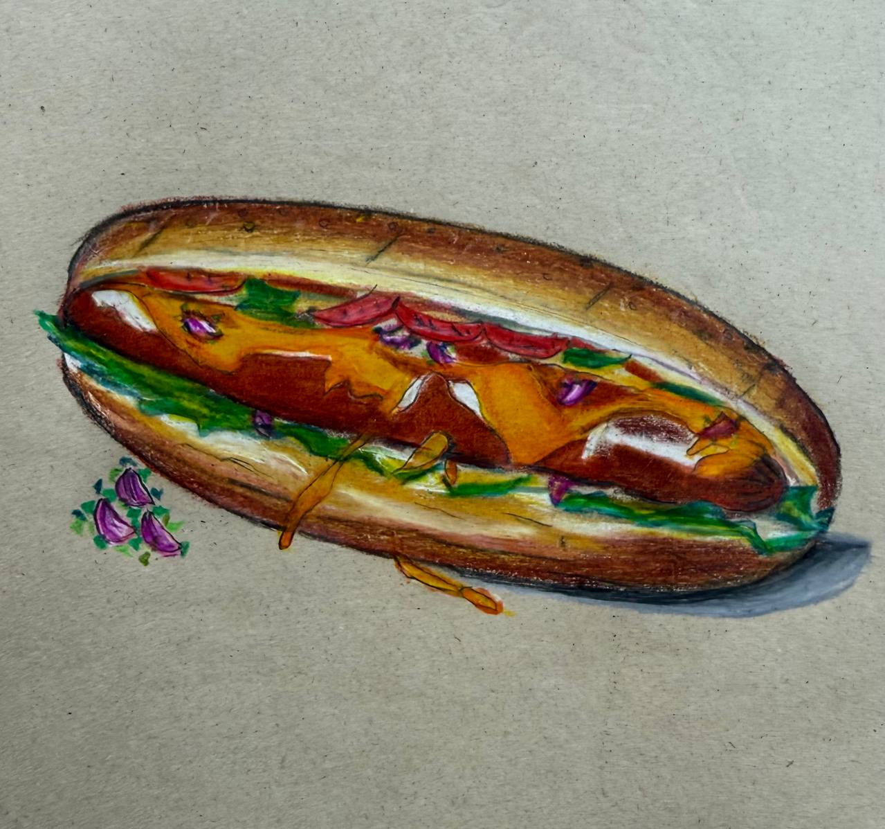 آموزش نقاشی سیاه قلم مونا ثابت